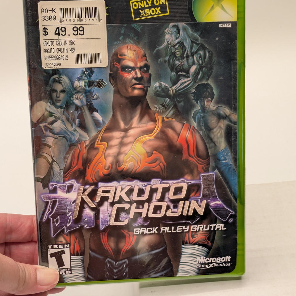 Kakuto Chojin: Back Alley Brutal for Xbox - Green Case New